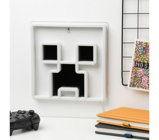Lampara pared LED Creeper Minecraft 25cm