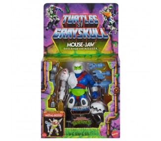 Figura Mouse-Jaw Turtles of Grayskull Masters of the Universe 14cm