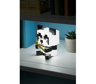 Lampara Panda Minecraft 15cm