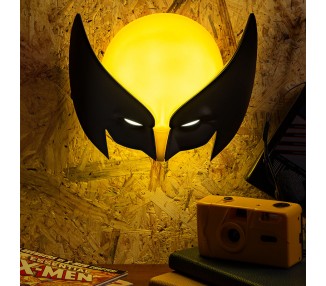 Lampara Mascara Lobezno Marvel 20cm