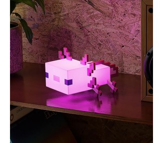 Lampara Ajolote Minecraft 13cm