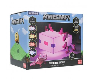 Lampara Ajolote Minecraft 13cm