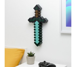 Lampara Espada de Diamante Minecraft 40cm