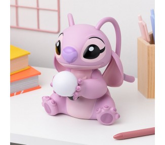 Lampara Angel Stitch Disney 16cm