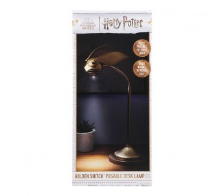 Lampara Snitch Dorada Harry Potter 36cm