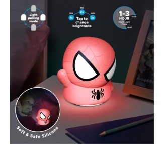 Lampara 3D Spiderman Marvel 14cm