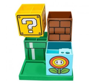 Organizador escritorio Super Mario Bros 15cm