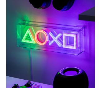 Lampara LED Simbolos PlayStation