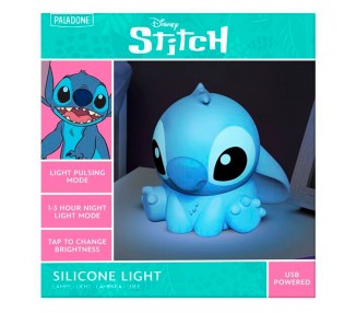 Lampara 3D Stitch Disney 15cm