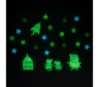 Vinilo pared Peppa Pig