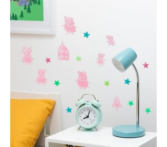 Vinilo pared Peppa Pig