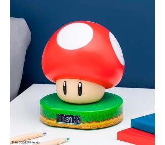 Reloj despertador Mushroom Super Mario Bros