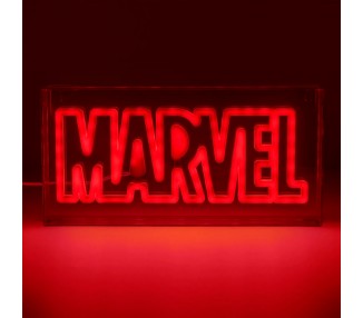 Lampara LED Logo Marvel