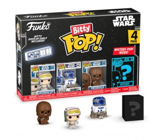 Blister 4 figuras Bitty POP Star Wars surtido