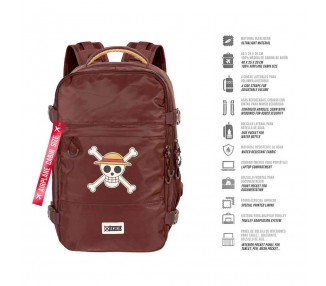 Mochila Skull One Piece 40cm