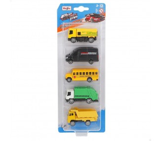 Blister 5 coches surtido