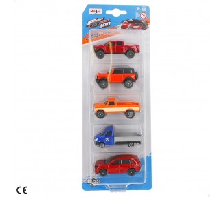 Blister 5 coches surtido