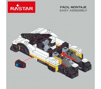 Coche Pagani Zonda R montaje