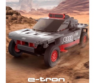 Coche Audi RS Q e-tron montaje