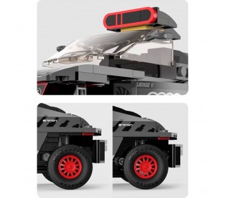 Coche Audi RS Q e-tron montaje