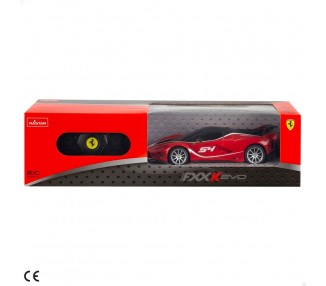 Coche Ferrari FXX K EVO rojo radio control