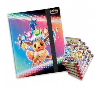 Blister juego cartas coleccionables Binder collection Evoluciones Prismaticas Pokemon Español