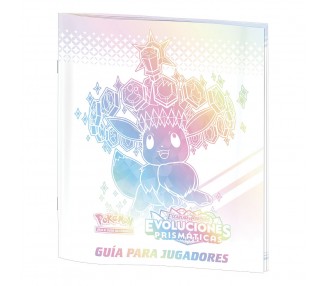 Estuche juego cartas coleccionables Evoluciones Prismaticas Pokemon Español