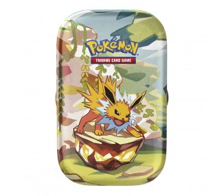 Mini lata juego cartas coleccionables Evoluciones Prismaticas Pokemon surtido español