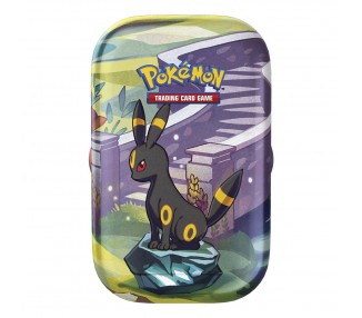 Mini lata juego cartas coleccionables Evoluciones Prismaticas Pokemon surtido español