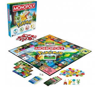 Juego mesa Monopoly Pokemon español