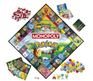 Juego mesa Monopoly Pokemon español