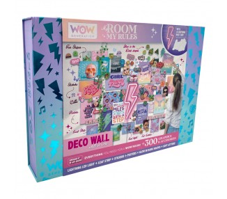 Kit Decoracion luz LED + Graficos y Accesorios Wow Generation