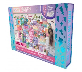 Kit Decoracion luz LED + Graficos y Accesorios Wow Generation