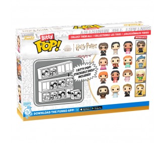 Blister 4 figuras Bitty POP Harry Potter Hermione