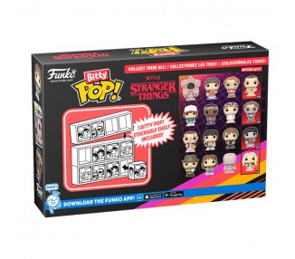 Blister 4 figuras Bitty POP Stranger Things Demogorgon