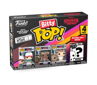 Blister 4 figuras Bitty POP Stranger Things Dustin
