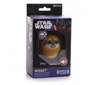 Mini Altavoz Bluetooth Bitty Boomers Ewok Wicket Star Wars