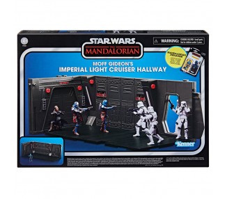 Playset Moff Gideons Imperial Light Cruiser Hallway + figura Mandalorian Privateer Star Wars 9,5cm