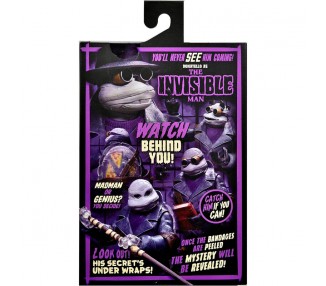 Figura Ultimate Donatello Hombre Invisible Universal Monster Tortugas Ninja 18cm