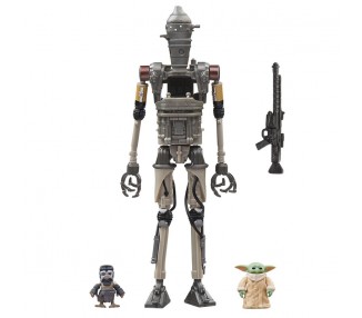 Figura IG-12 Grogu & Anzellan The Mandalorian Star Wars 9,5cm