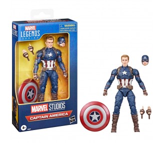 Figura Capitan America Vengadores Avengers: Endgame Marvel Legends Series 15cm
