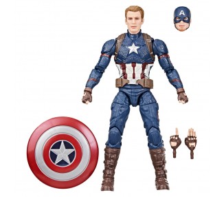 Figura Capitan America Vengadores Avengers: Endgame Marvel Legends Series 15cm