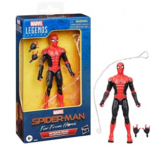 Figura Spider-Man Upgraded Suit Spider-Man: Lejos de casa Marvel Legends Series 15cm
