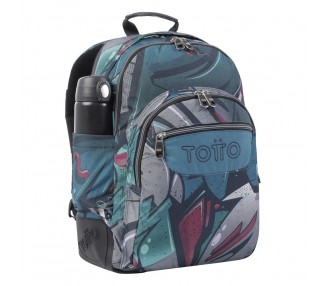 Mochila Crayoles eco-friendly 44cm