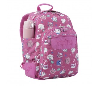 Mochila Crayoles Fista gatitos 44cm