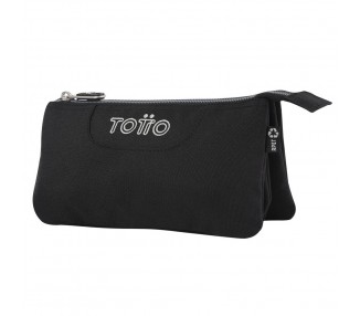 Portatodo negro triple