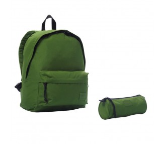 Mochila + portatodo Cedar Green 40cm