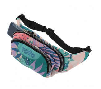 Riñonera Plantas Tropicales Gancho