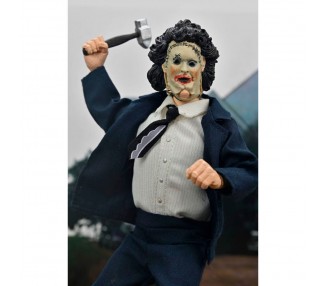 Figura Leatherface Pretty Woman Mask 50th Anniversary Clothed La Matanza de Texas 20cm