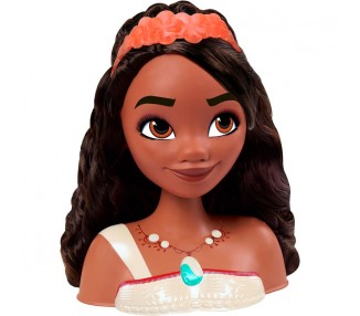 Busto peinados Vaiana Moana 2 Disney
